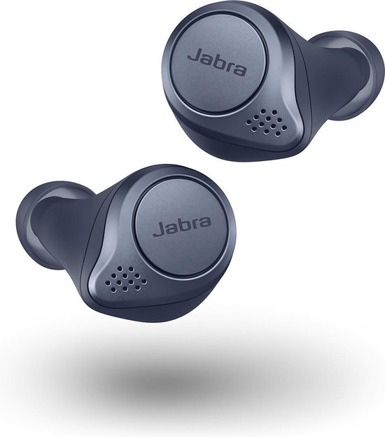 Jabra Elite Active 75t - True Wireless Sportoordopjes met Wireless Charging - Blauw