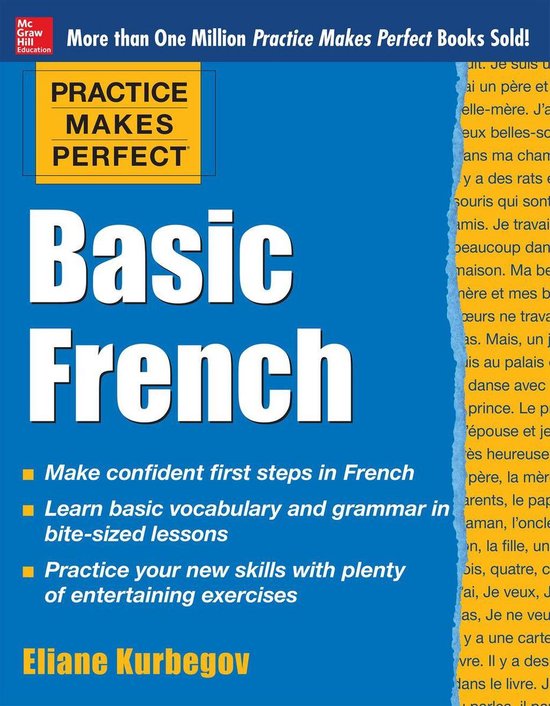Practice Makes Perfect Basic French - cover