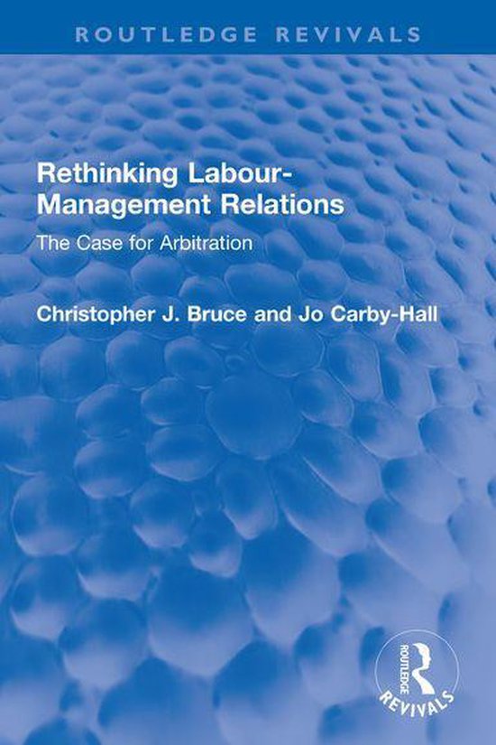 Routledge Revivals - Rethinking Labour-Management Relations - cover