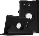Samsung Galaxy Tab E 9,6 inch Tab E T560 / T561 - Multi Stand Case - 360 Draaibaar Tablet hoesje - Tablethoes - Zwart