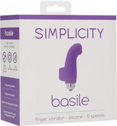 BASILE Finger vibrator - Purple - Bullets & Mini Vibrators