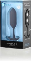 Snug Plug 3 - Black - Butt Plugs & Anal Dildos