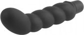 Ribbed P-Spot Vibe - Black - Butt Plugs & Anal Dildos - Anal Vibrators