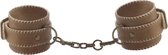 Leather Hand Cuffs - Brown - Handcuffs - Cuffs