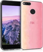 kwmobile telefoonhoesje voor Xiaomi Mi 5X / Mi A1 - Hoesje voor smartphone in poederroze / roze - Woord in Kleur design