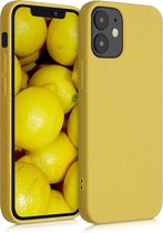 kalibri hoesje voor Apple iPhone 12 mini - backcover voor smartphone - geel