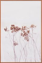 JUNIQE - Poster met kunststof lijst Wild Flowers Iceland 115 -20x30