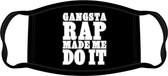 Ice Cube - Gangsta Rap Masker - Zwart