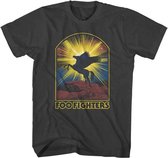 Foo Fighters - Pegasus Heren T-shirt - 2XL - Zwart