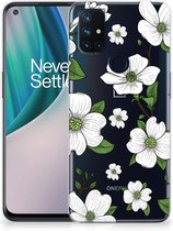 Trendy Telefoonhoesjes OnePlus Nord N10 5G Smartphone hoesje Dogwood Flowers