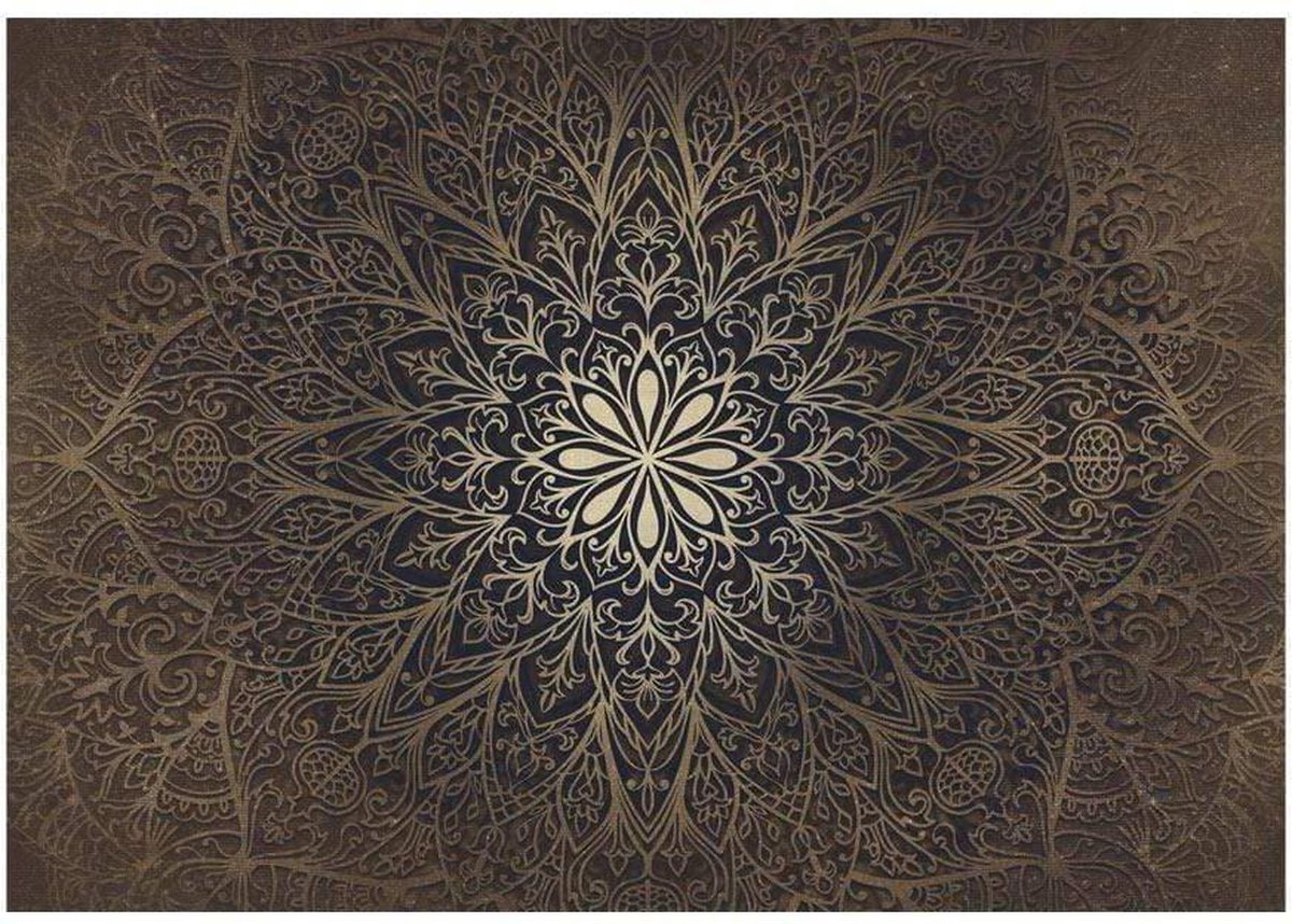 Fotobehang - Mandala 100x70cm - Vliesbehang