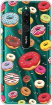 Voor Xiaomi Redmi 8 Lucency Painted TPU beschermhoes (donut)