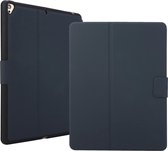 Voor iPad 10.2 / Air 2019 / Pro 10.5 elektrisch geperste textuur horizontale flip lederen tas met houder en pen slot (donkergrijs)
