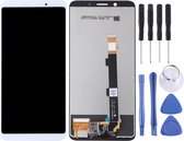 Lcd-scherm en digitizer volledige montage voor OPPO A73 (wit)