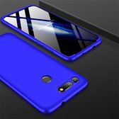 GKK Three Stage Splicing Full Coverage PC Case voor Huawei Honor View 20 (blauw)