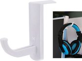 Universele Hoofdtelefoon Hanger PC Monitor Bureau Headset Houder Hook (Wit)