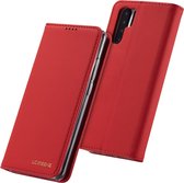 Voor Huawei P30 Pro LC.IMEEKE LC-002-serie Skin Hand Feeling PU + TPU Horizontale flip lederen tas met houder en kaartsleuf en portemonnee (rood)