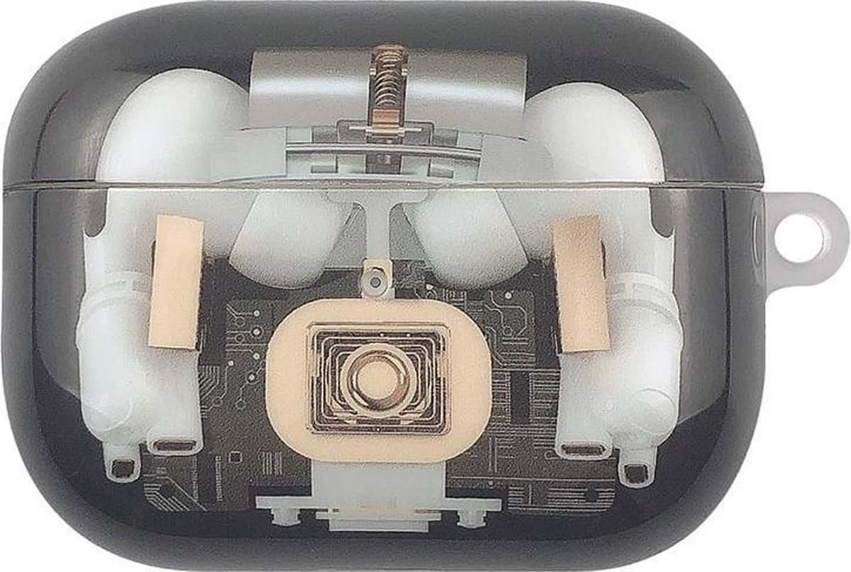 Voor AirPods Pro mechanische structuur TPU oortelefoon beschermhoes