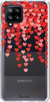 Casetastic Samsung Galaxy A42 (2020) 5G Hoesje - Softcover Hoesje met Design - Catch My Heart Print