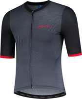 Rogelli Valor Fietsshirt - Korte Mouwen - Heren - Zwart, Rood - Maat XL