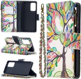 Fonu Wallet hoesje Samsung A52s - A52 - Magische Boom