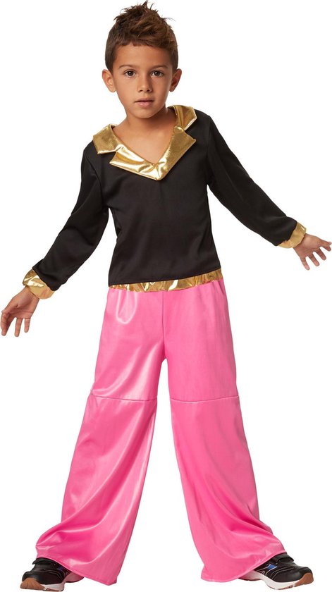 dressforfun - Disco dancer 116 (5-6y) - verkleedkleding kostuum halloween verkleden feestkleding carnavalskleding carnaval feestkledij partykleding - 302382