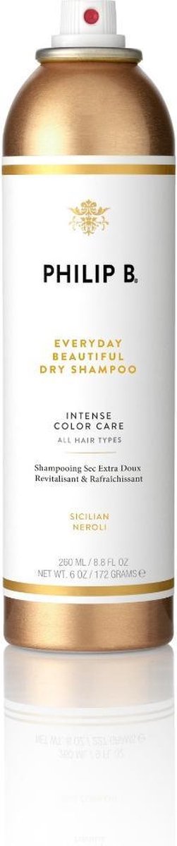 Philip B Everyday Beautiful Dry Shampoo 260ml - Droogshampoo vrouwen - Voor Normaal haar