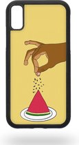 Yellow Melon Bae – signature telefoonhoesje - Apple iPhone XR