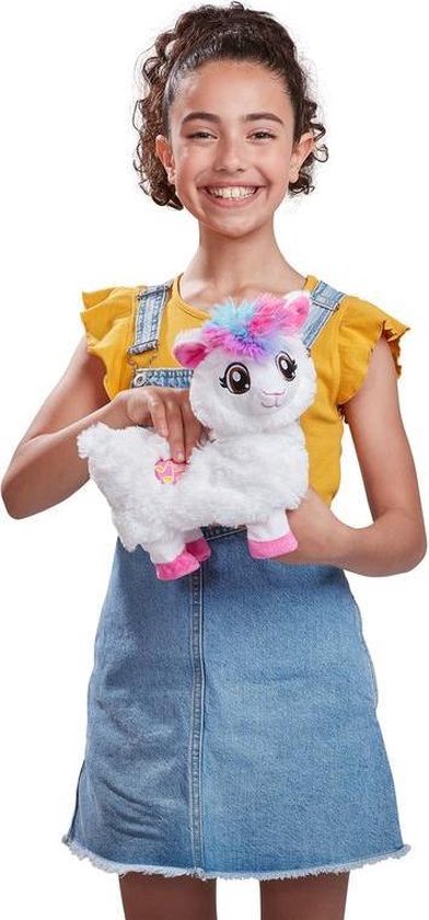 Zuru Pets Alive Rainbow Boppi The Booty Shakin' Llama – Lama Interactif Qui Remue Les Fesses – Jouet Enfant Fun & Coloré