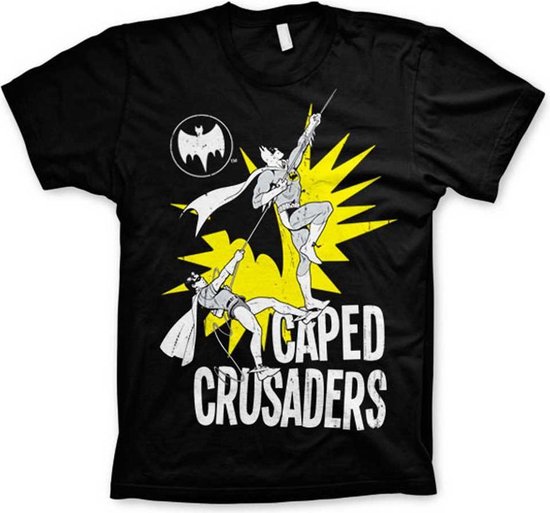 F4NT4STIC SUPER FRIENDS BATMAN THE BOY AND BATMAN - T-shirt con stampa - black/nero