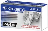 Kangaro nietjes 24/6 - 6mm - 25 vel - 1000 stuks - K-7524421