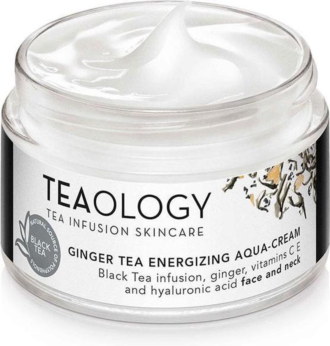 TEAOLOGY - GINGER TEA ENERGIZING AQUA-CREAM - 50 ml - dagcrème