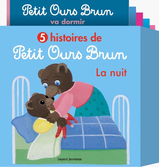 5 histoires de Petit Ours Brun, la nuit - cover