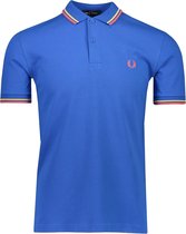 Fred Perry Polo Blauw voor Mannen - Lente/Zomer Collectie