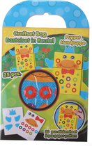 Eddy Toys Handpop Knutselset Eend 25-delig
