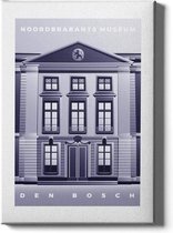 Walljar - Het Noordbrabants Museum - Muurdecoratie - Canvas schilderij