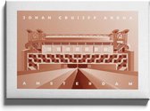 Walljar - Johan Cruijff ArenA - Muurdecoratie - Plexiglas schilderij