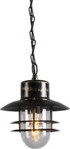 QAZQA shell - Landelijke Hanglamp - 1 lichts - H 780 mm - Brons -