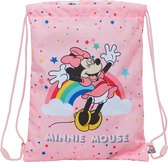 Disney Minnie Mouse Gymbag junior Rainbow - 34 x 26 cm - Polyester