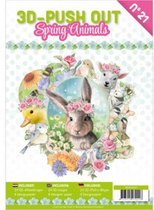 Nr. 21 Spring Animals - 3D Push Out Book