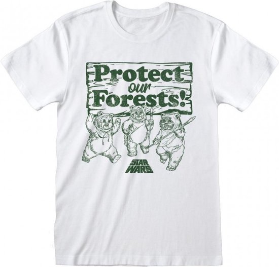 STAR WARS - Protect our Forests - Men T-Shirt (XL)
