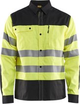 Blaklader High Vis overhemd 3255-1817 - High Vis Geel/Zwart - XXL