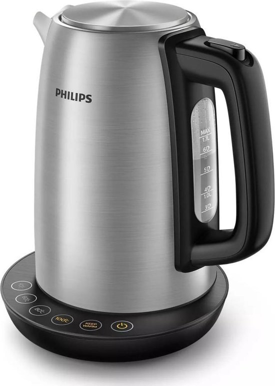 Bijgeleverde accessoires en toebehoren - Philips HD9359/90 - Philips Avance HD9359/90 - Waterkoker met temperatuurregeling