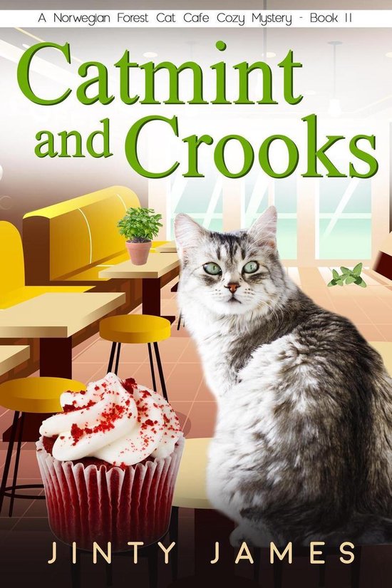 A Norwegian Forest Cat Cafe Cozy Mystery 11 - Catmint and Cr ... - cover