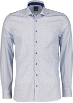 Nils Overhemd - Slim Fit - Blauw - L