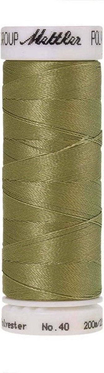 AMANN POLYSHEEN NAAI-BORDUURGAREN, COL-0453 GROEN, 200M, PER STUK.