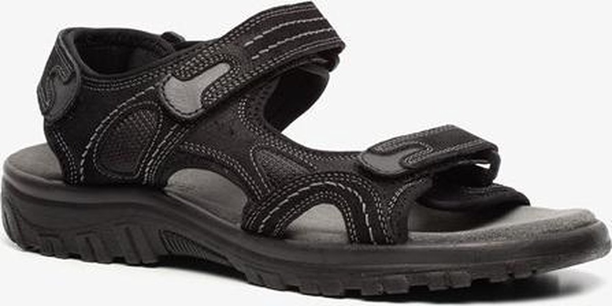 Mountain Peak leren heren sandalen - Schoenen.nl