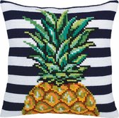 Kussen Pineapple - borduurpakket Collection d'Art
