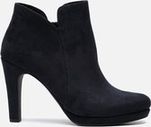Tamaris Enkellaarsjes blauw - Maat 39