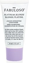 Evo Fabuloso Platinum Blonde Colour Intensifying Conditioner 30 ml - Conditioner voor ieder haartype
